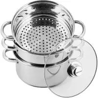 KINGHOFF marmites vapeur 4 éléments 24cm KH3319