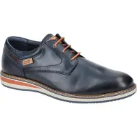 Pikolinos Chaussure à lacets beige foncé / bleu / orange foncé / blanc