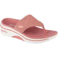 SKECHERS Go Walk Arch Fit 2.0 Sandal - Carrie 140861-ROS, Tongs, Damen, Rosa