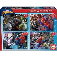 Educa Puzzle Spider-Man 4 en 1 - 50, 80, 100 et 150 pièces