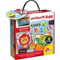 Lisciani Montessori Baby Touch Puzzle Jeu de puzzle 4 pièce(s) Animaux
