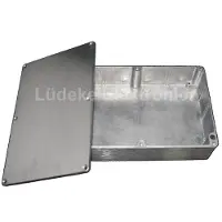 Velleman Coffret - - etanche en aluminium - 222 x 146 x 55mm