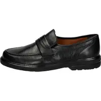 Sioux Pantoufle 'Slipper Herren 28950 Echtleder in schwarz' noir