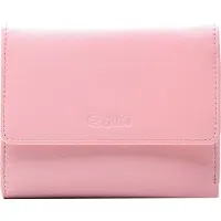 Esquire Cuir porte-monnaie Viktoria Flap Wallet Apricot rose