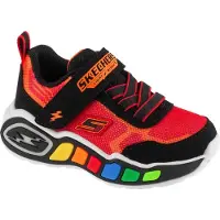 SKECHERS Garçons, Baskets, Scène de jeu Noir, Noir, (25)