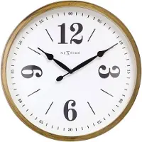 Nextime - 3290GO - Horloge Murale - 39cm - or - Classic