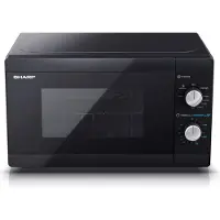 Sharp Four à micro-ondes combiné YC-MG01E-B 20 L 800 W Noir
