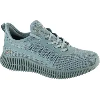 SKECHERS Bobs Geo-New Aesthetics 117417-SLT, Sneaker, Damen, Blau