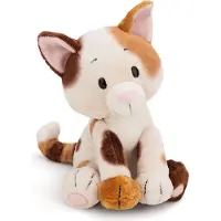 Nici Doudou chat porte-bonheur assis 25 cm Chat en peluche