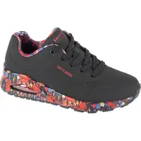 SKECHERS Slip on 'Uno - Majestic Garden' noir