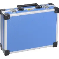 Allit Valise pour ustensiles "AluPlus Basic", taille : L, bleu Volume : 35 litres, cadre en aluminium avec applications en plastique,