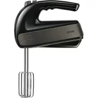 Black & Decker Bxmx500e 500w Dough Mixer Noir One Size / EU Plug 220V