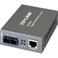 TP-LINK Mc200cm Fiber Optical Media Converter Argenté