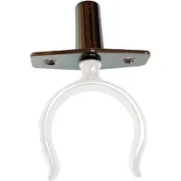 Goldenship Rowlock Socket Argenté 58 mm