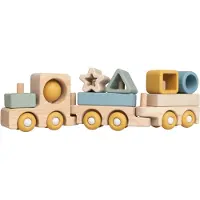 Babys Only Train jouet en bois swirl