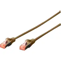 Digitus Câble de raccordement, Cat 6, S/FTP, 5,0 m, bleu