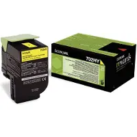 Lexmark 70C2HY0 (702HY) - Jaune - Toner - Grande capacité