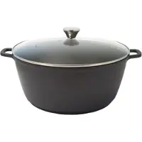 Baumalu Cocotte en fonte 32cm 10l noir - - 384942 -