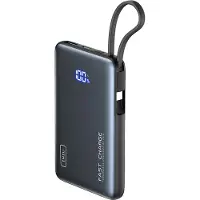 Iniu PB Pocket Power 10000 mAh USB A/C + cbl USB C Noir