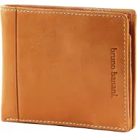 Bruno Banani Cuir porte-monnaie Wallet Cognac marron clair