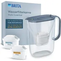 Brita Style Essential+1 Maxtra Pro carafe filtrante en PP blanc