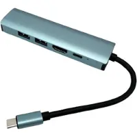 INF Station d'accueil 5 en 1 avec HDMI 4K, 100 W PD et Gigabit Ethernet