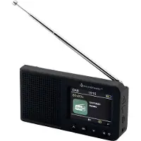 Soundmaster Radio DAB+/UKW-PLL, DAB175SW, noir