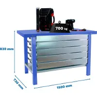 Simonwork (bancos De Trabajo) Établi Bt6 Pro 5box 830x1500x730 Mm