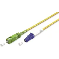 Goobay Câble à fibres optiques (FTTH), Monomode (OS2) Jaune, (Simplex), 25