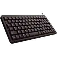 Cherry ML4100 - Tastatur - PS/2, USB - US - Schwarz
