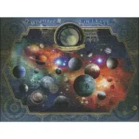 Sonstige Verlage Puzzle HEYE Map Art : Univers 1500 pièces