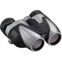 Olympus PC I - Jumelles 10-30 x 25 - Zoom - Porro - Silver Metallic
