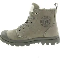 Palladium Bottes à lacets 'Pampa' gris / gris foncé