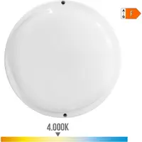 Big Buy Cooking Applique Murale Led Ronde Avec Capteur Crépusculaire Et Détecteur De Mouvement 4000k 18w 1820 Lumens