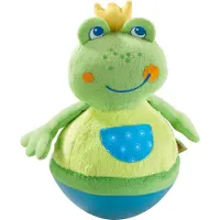 Haba Figurine à tenir debout Grenouille, Jouet en tissu, Figurine en tissu, figurine à agiter, Jouets, 5859