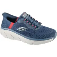 SKECHERS Baskets basses Slip-ins: D'Lux Walker 2.0 - Rezinate hommes - Bleu - 42