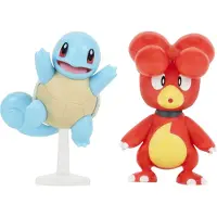 Jazwares Set de combat Pokémon Figurka Magby & Squirtle