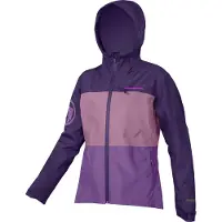 Endura Veste SingleTrack II E9177 - femmes, à capuche, mûre - Taille XL