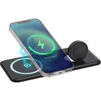 Celly MAGFOLD2IN1 Chargeur sans fil pliable MagSafe 2-en-1
