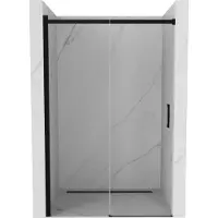Mexen Porte de douche coulissante OMEGA noir 130 cm