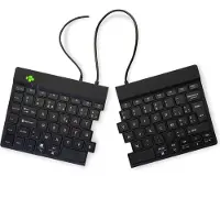 R-Go Tools RGOSP-BEWIBL Clavier R-Go Split Break ergonomique BE-Layout noir