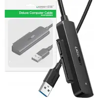 UGREEN Cm321 Adaptateur Usb vers Sata Drive 2.5, 50Cm (Noir)