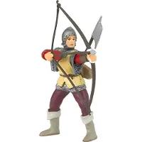 Papo figurine archer rouge 9cm - dès 3 ans