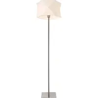 Lux.pro Lampadaire 152cm Lampe sur pied Lampe sur pied en métal chrome/blanc []
