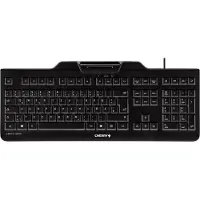Contour Design JK-A0100DE-2 TAS KC 1000 SC avec fil, disposition DE, noir, compatible avec les cartes à puce