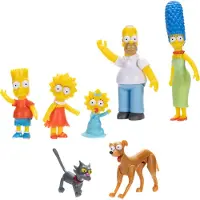 Simpsons Mini Figury Simpsons 7-Pak - Oficjalna Licencja, firmy Nintendo