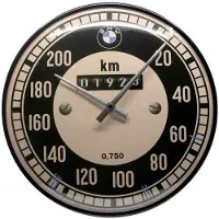 BMW Horloge murale *Tacho* DIAMÈTRE : 31 CM