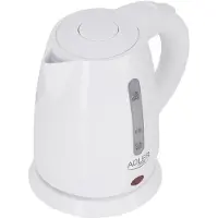 Adler Bouilloire électrique AD 1272 1 L 1600 W Noisette. Blanche