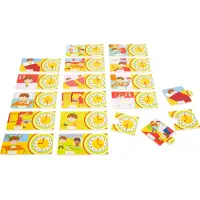 Sf Small Foot 10678 Puzzle éducatif de l'heure (1 set)