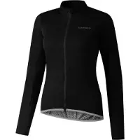 Shimano Fahrrad-Regenjacke Veste WINDFLEX Femme, Noir